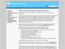 Tablet Screenshot of gaestebuch-script.de